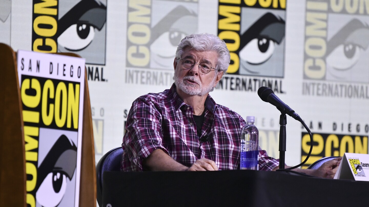 George Lucas promotes new museum at Comic-Con