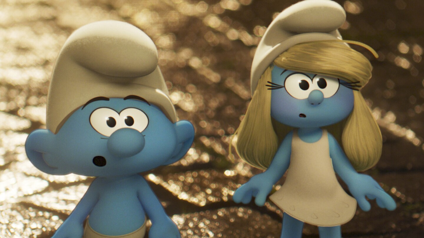 ‘Smurfs’ review: It has Rihanna but not much else