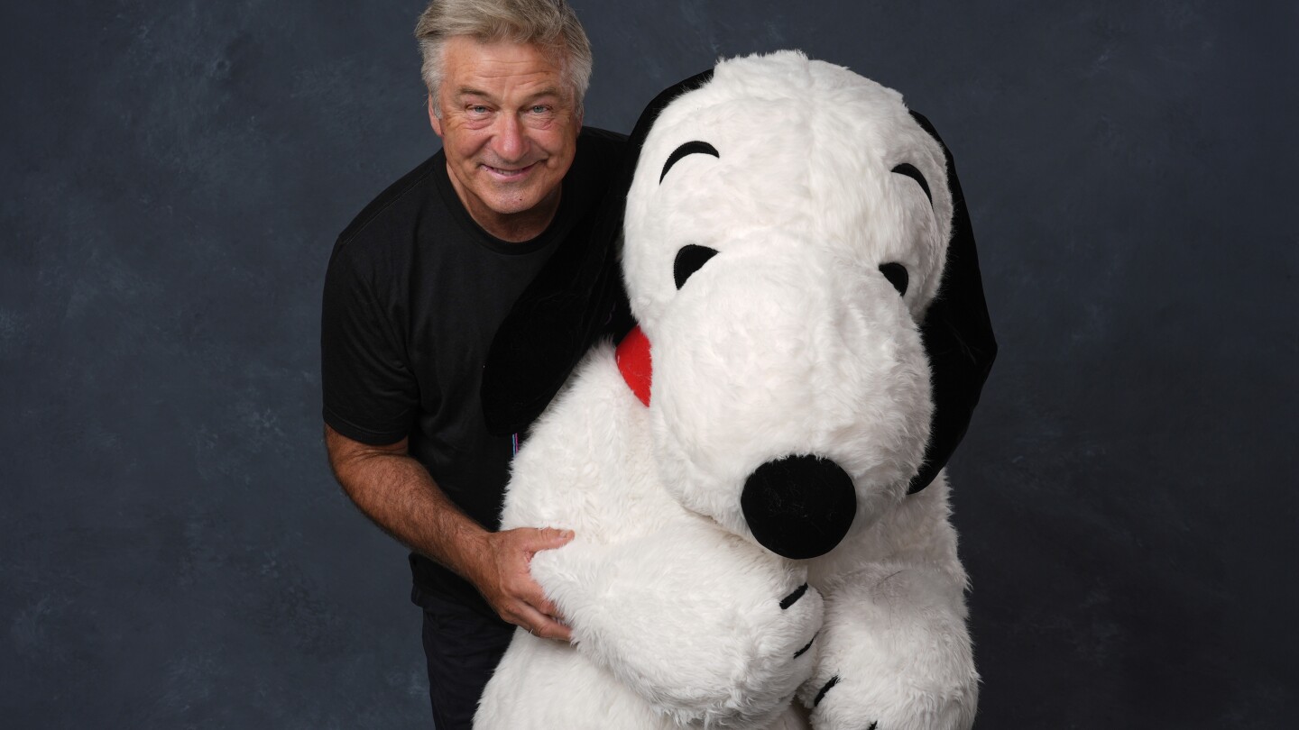 Alec Baldwin tells AP about life since trial, love of ‘Peanuts’