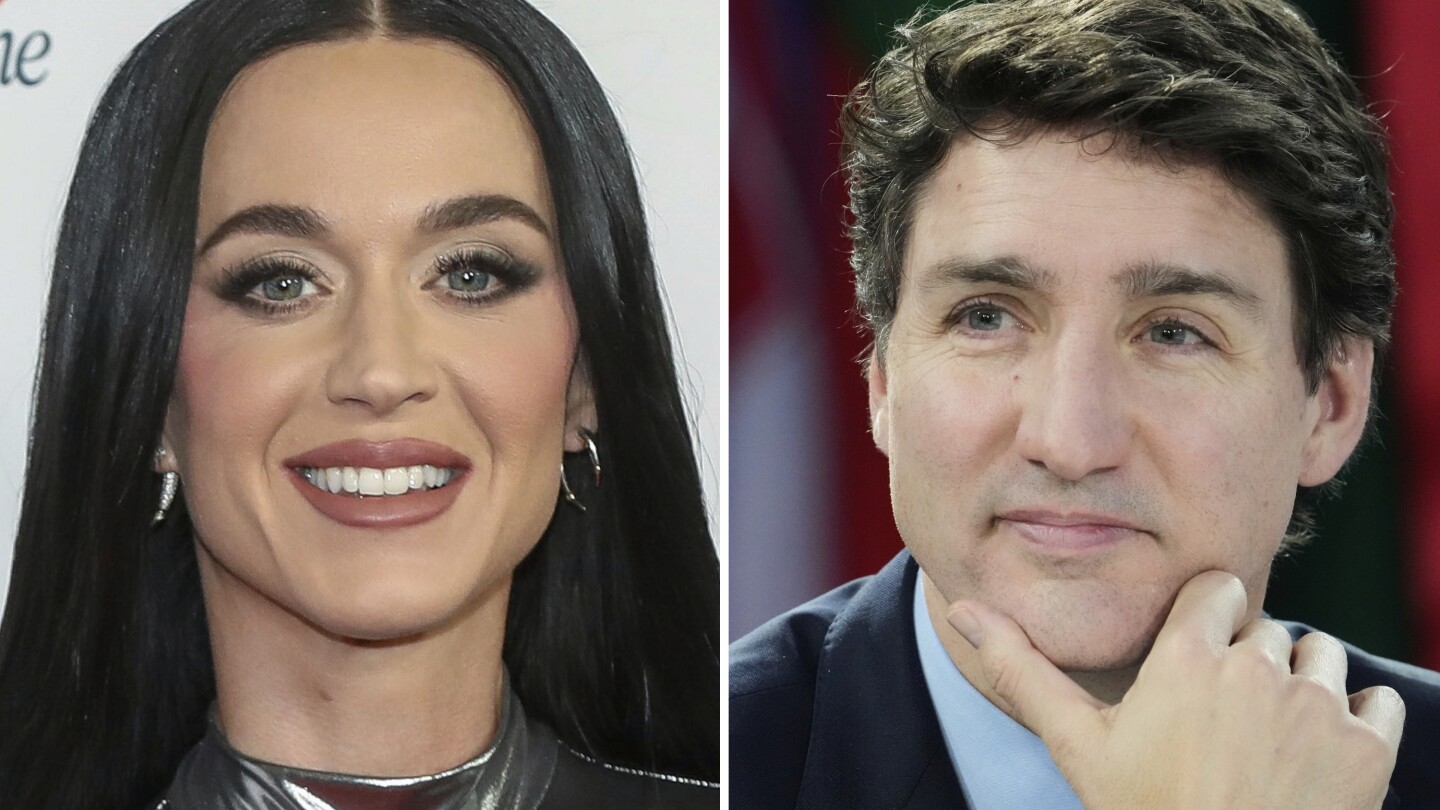 Former Canadian Prime Minister Justin Trudeau dines with Katy Perry