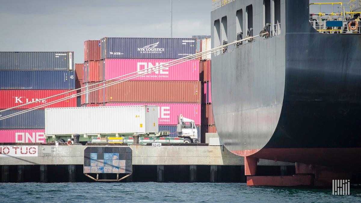 LA port sees 10% import drop through year-end