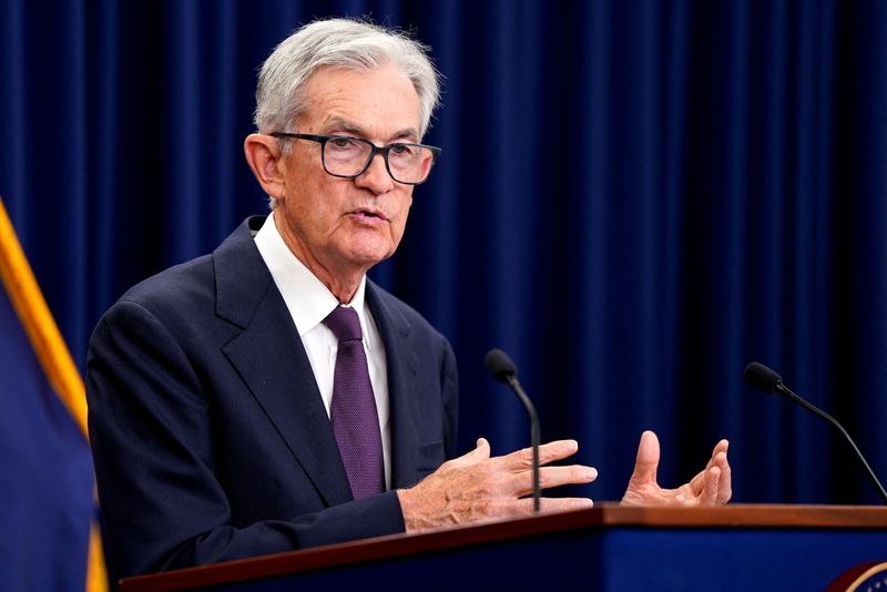 No big push for a larger rate cut, Fed’s Powell says
